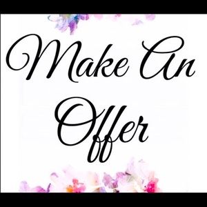 ✨🌺Make An Offer🌺✨